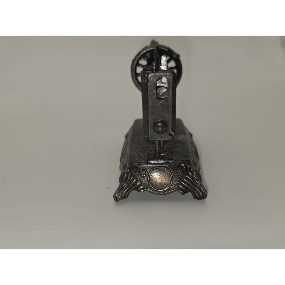 Vtg Sewing Machine With Moving Parts Pencil Sharpener Hong Kong